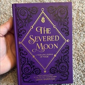 The Severed Moon Journal - Purple and Gold